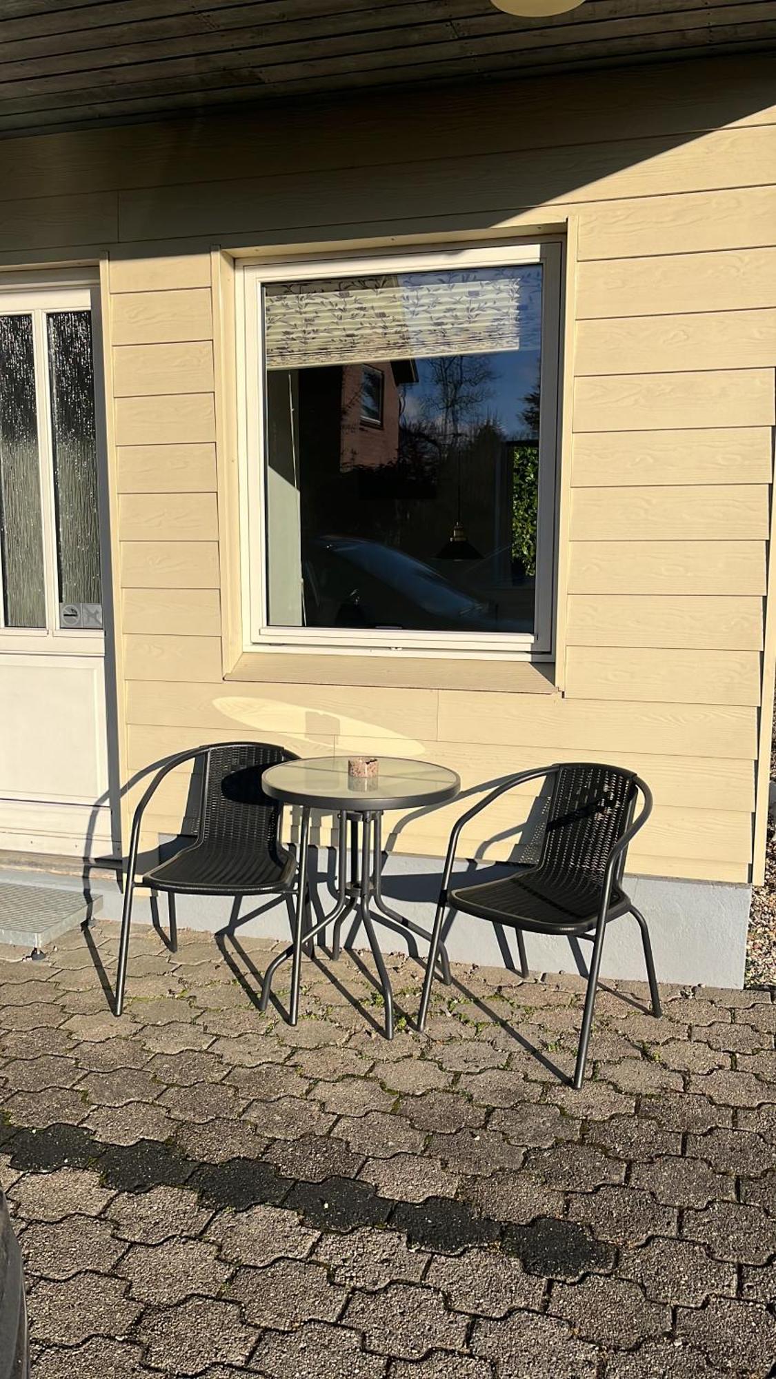 Hyggelig Lejlighed I Rinkenaes 加斯庭 外观 照片